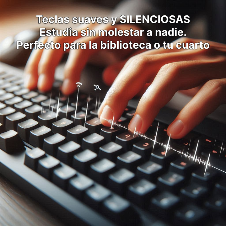 Kit Teclado y Mouse Inalámbrico Acteck MK440 - Teclas Silenciosas